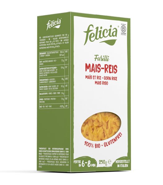 Felicia Mais-Reis Fusilli bio 250g