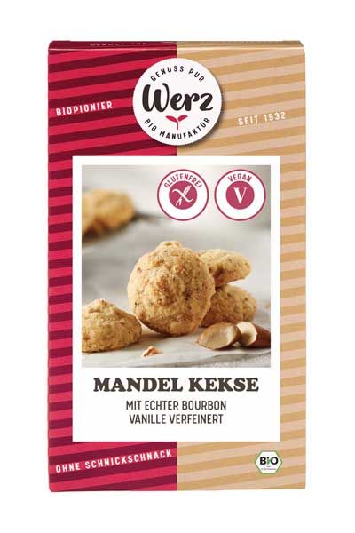 Werz Mandel Kekse bio 110g