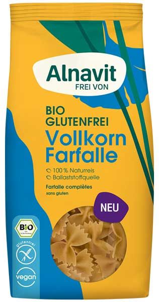 Alnavit Reis Vollkorn Farfalle bio 250g