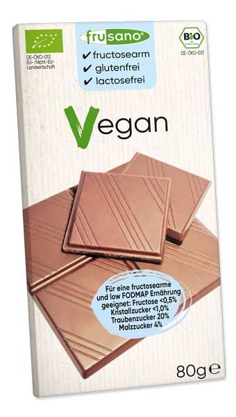 Frusano Vegan Choc bio 80g