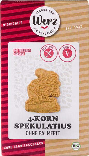 Werz 4-Korn Spekulatius bio glutenfrei