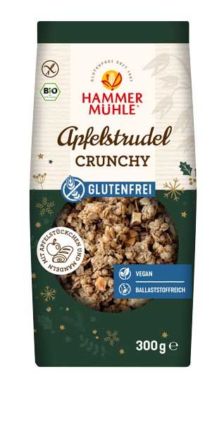 Hammermühle Apfelstrudel Crunchy bio 300g