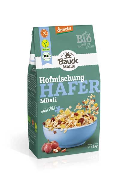 Bauck Mühle Hafermüsli Hofmischung demeter 425g