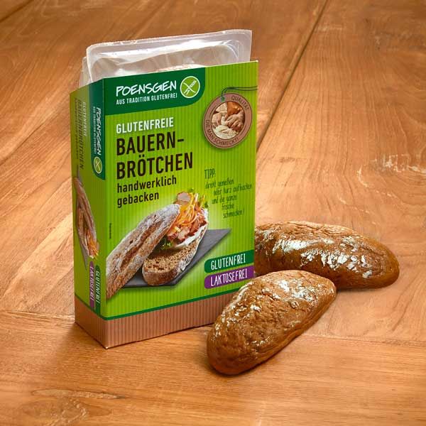 Poensgen Bauernbrötchen glutenfrei