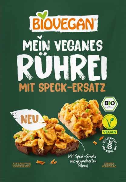 Biovegan Mein veganes Rührei mit Speck-Ersatz bio 50g