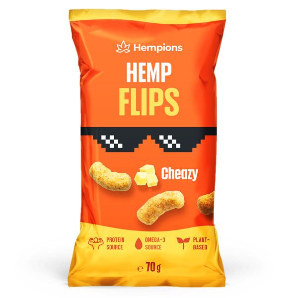 Hempions Hemp Flips Cheazy bio 70g