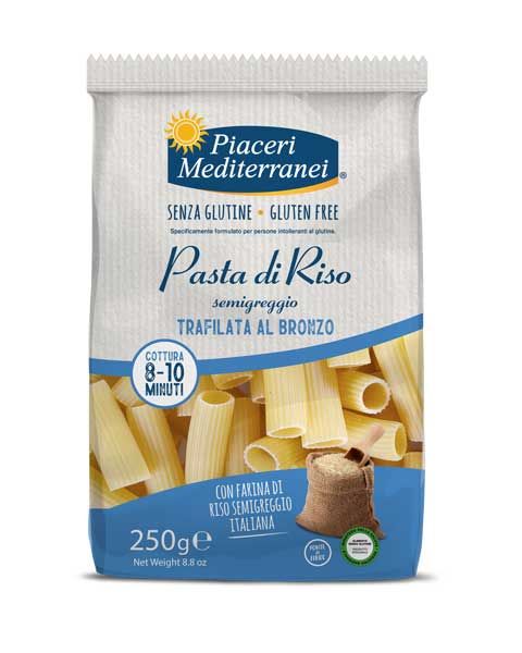 Piaceri Mediterranei Reis Rigatoni 250g