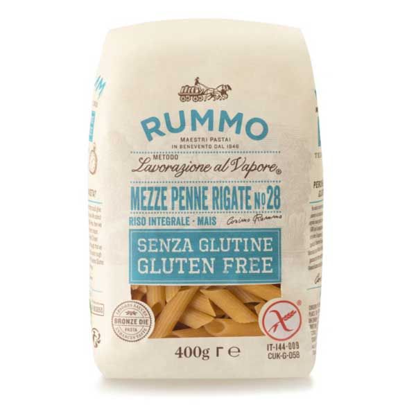 Rummo Mezze Penne Rigate No. 28 glutenfrei 400g