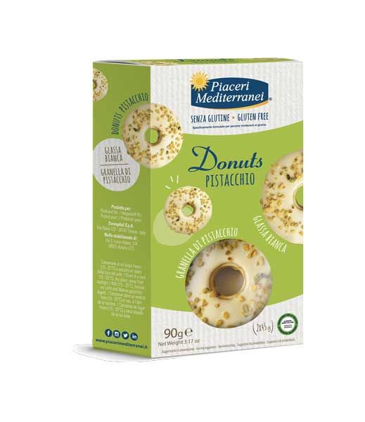 Piaceri Mediterranei Donuts Kuchen Pistazie 90g