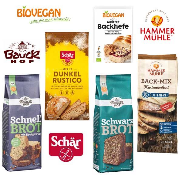 Brotbackmischung Starterbox 2,514 kg