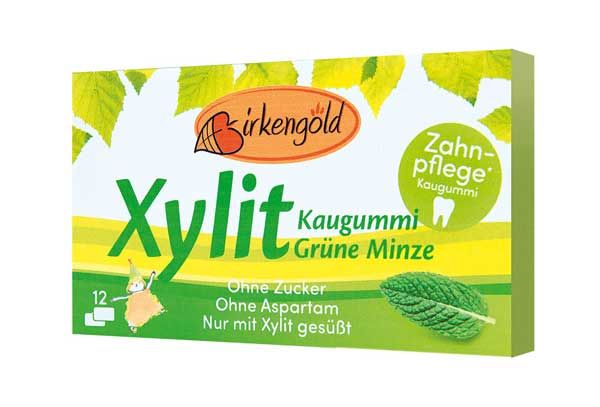 Xylit Kaugummi Grüne Minze