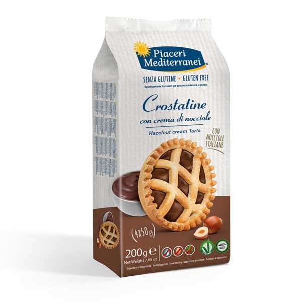 Piaceri Mediterranei Crostatine Haselnuss-Törtchen 200g