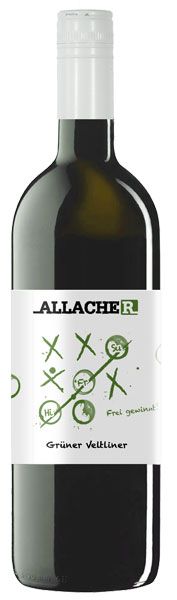 Allacher Grüner Veltiner bio Weißwein 750ml