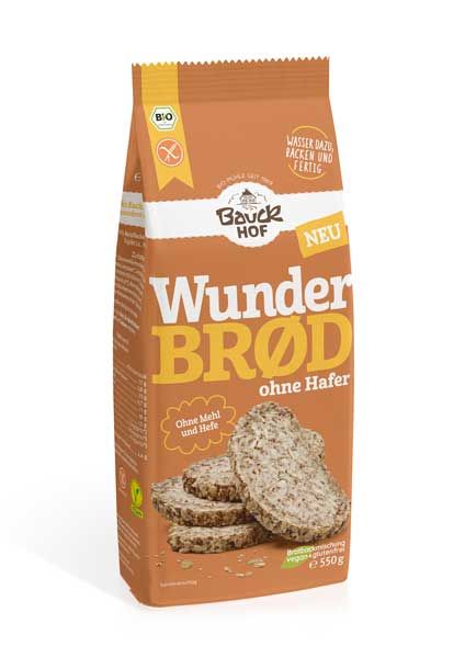 Bauckhof Wunderbröd ohne Hafer bio 550g