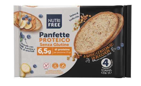 Nutri Free Panfette Protein Schnittbrot 300g