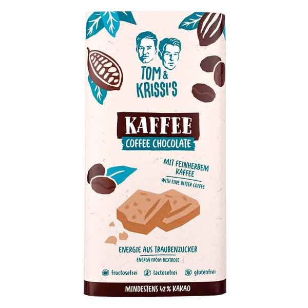 Tom & Krissi's Weisse Kaffee Schokolade 90g