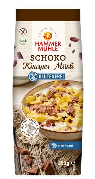 Hammermühle Schoko Knusper-Müsli bio 250g