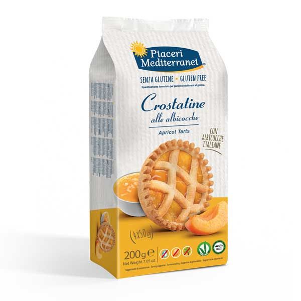 Piaceri Mediterranei Crostatine Aprikosen-Törtchen 200g