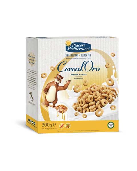 Piaceri Mediterranei Cereal Oro Honigringe 300g