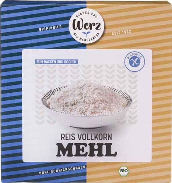 Werz Reis-Vollkorn-Mehl 1kg