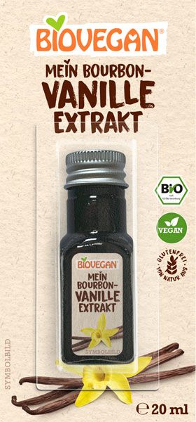 Biovegan Bourbon-Vanille Extrakt bio 20ml