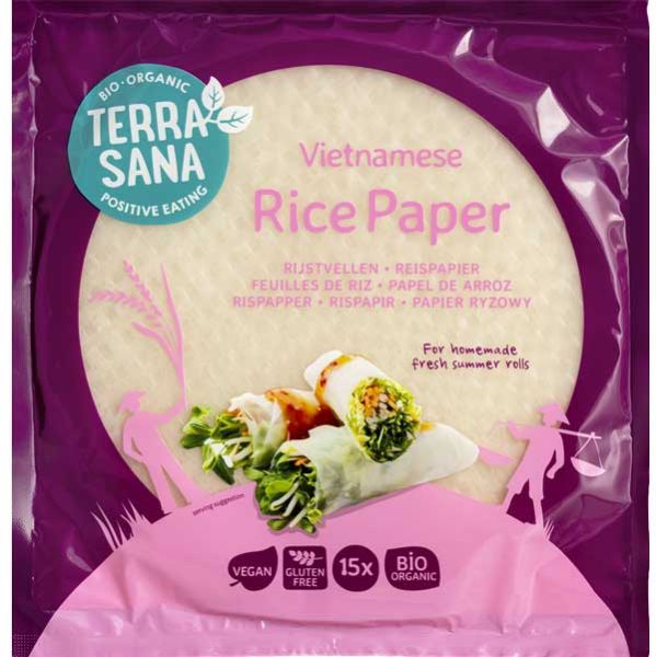 TERRASANA Reispapier bio 150g