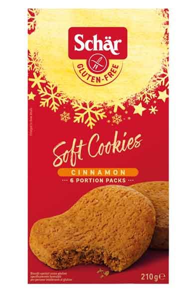 Schär Soft Cookies Cinnamon 210g