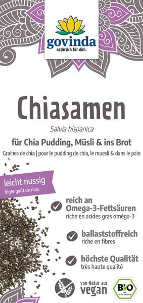 Govinda Chia-Samen bio 450g