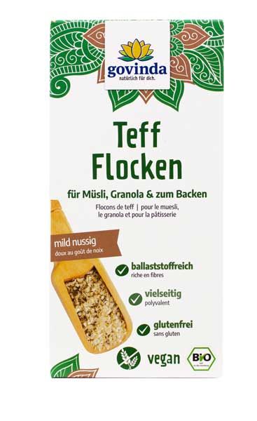 Govinda Teff-Flocken bio 300g