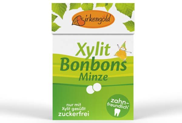 Birkengold Xylit Bonbons Minze