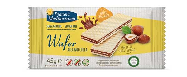 Piaceri Mediterranei Waffel alla Nocciola 175g