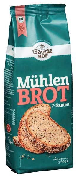 Bauckhof Mühlenbrot glutenfrei