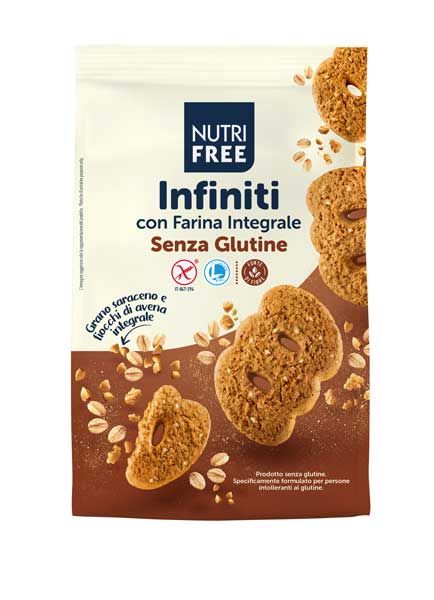 Nutri Free Infiniti - Vollkornkekse mit Hafer 250g