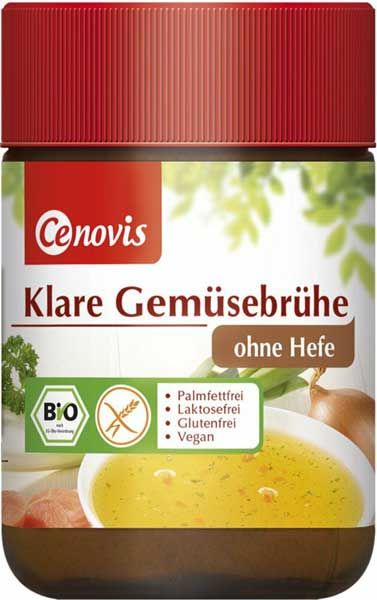 Cenovis Klare Gemüsebrühe Glas bio 140g