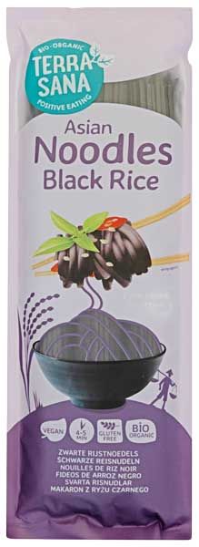 TERRASANA Asian Black Rice Reisnudeln bio 250g