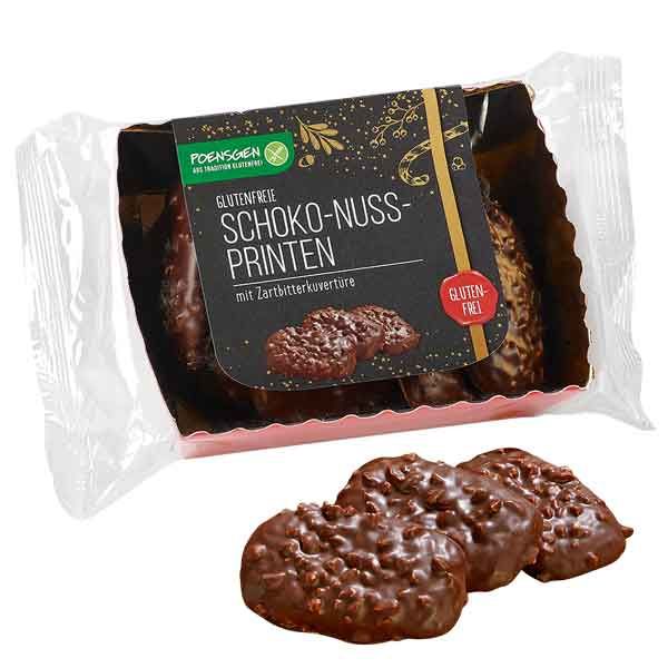 Poensgen Schoko-Nuss-Printen glutenfrei