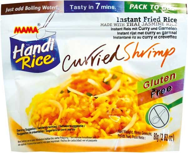 Mama Instant Reis Curried Shrimps 80g