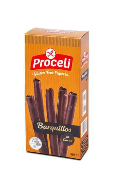 Proceli Barquillos al Cacao - Waffelröllchen 90g