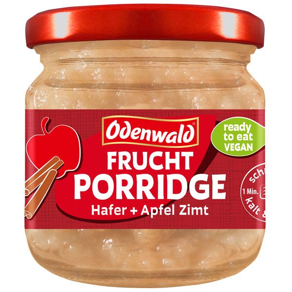 (MHD) Odenwald Frucht Porridge Apfel Zimt 190g