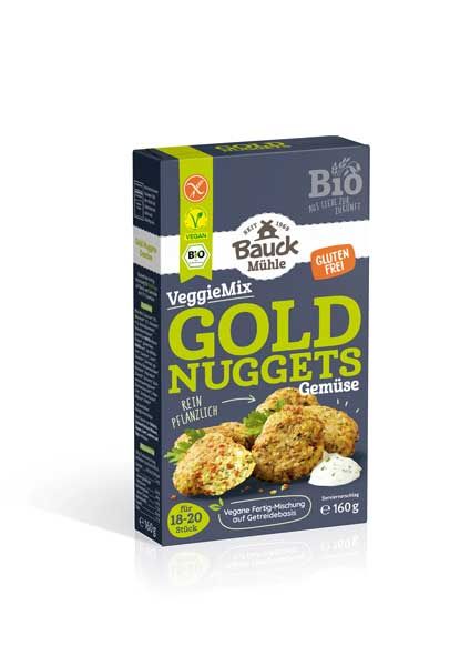 Bauck Mühle VeggieMix Gold Nuggets Gemüse bio 160g