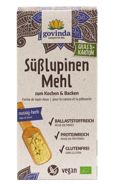 Govinda Süßlupinen-Mehl bio 300g