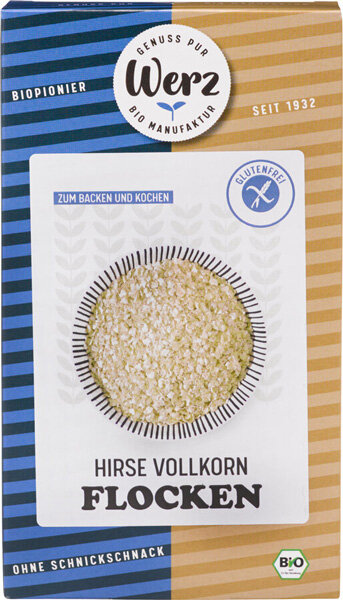 Werz Hirse-Vollkorn-Flocken bio 250g