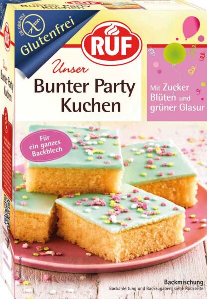 RUF glutenfrei Bunter Party Kuchen 815g
