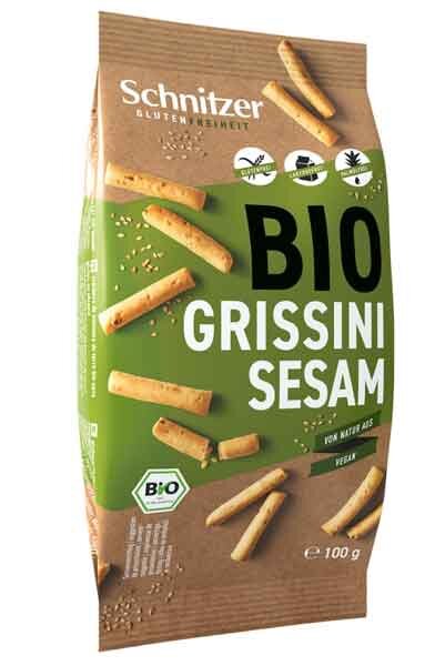 Schnitzer Grissini Sesam bio 100g