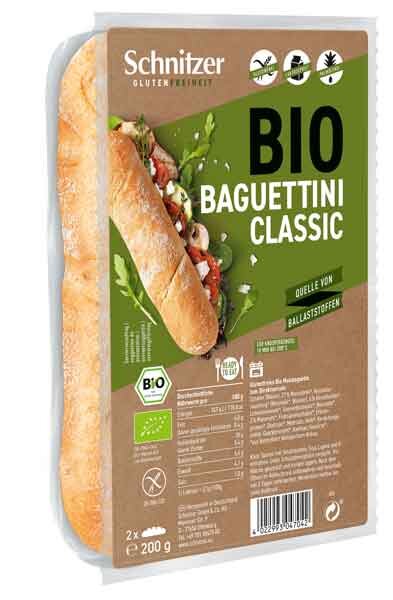 Schnitzer Baguettini Classic bio 200g
