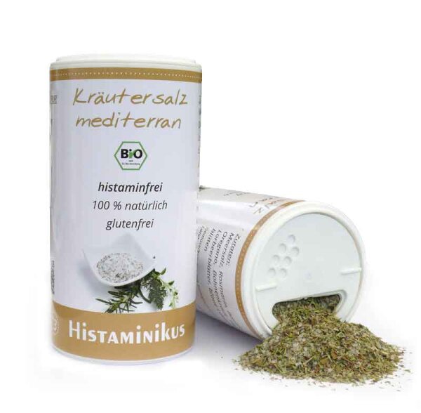 Histaminikus Kräutersalz mediterran bio 180g