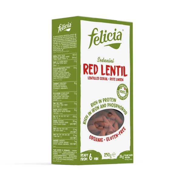 Felicia Rote Linsen Sedanini bio 250g