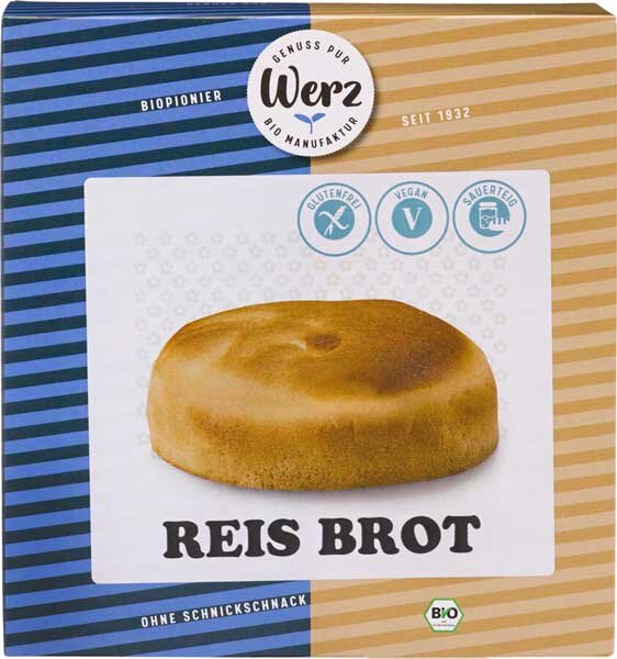 Werz Reis Brot bio 500g