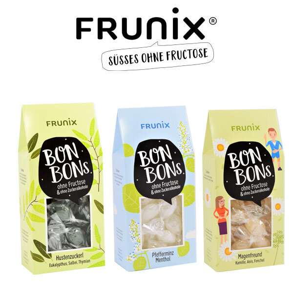 FRUNIX Bonbons Kräuter-Kennlernset 3x90g