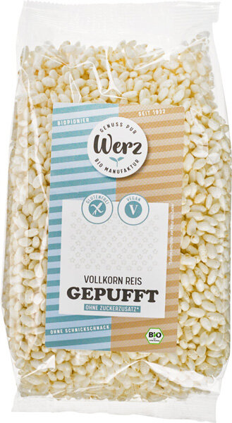 Werz Vollkorn Reis gepufft bio 125g
